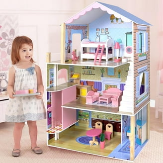 ドールハウス　KIDKRAFT KidKraft Shimmer Mansion Dollhouse with 30 Accessories for Dolls