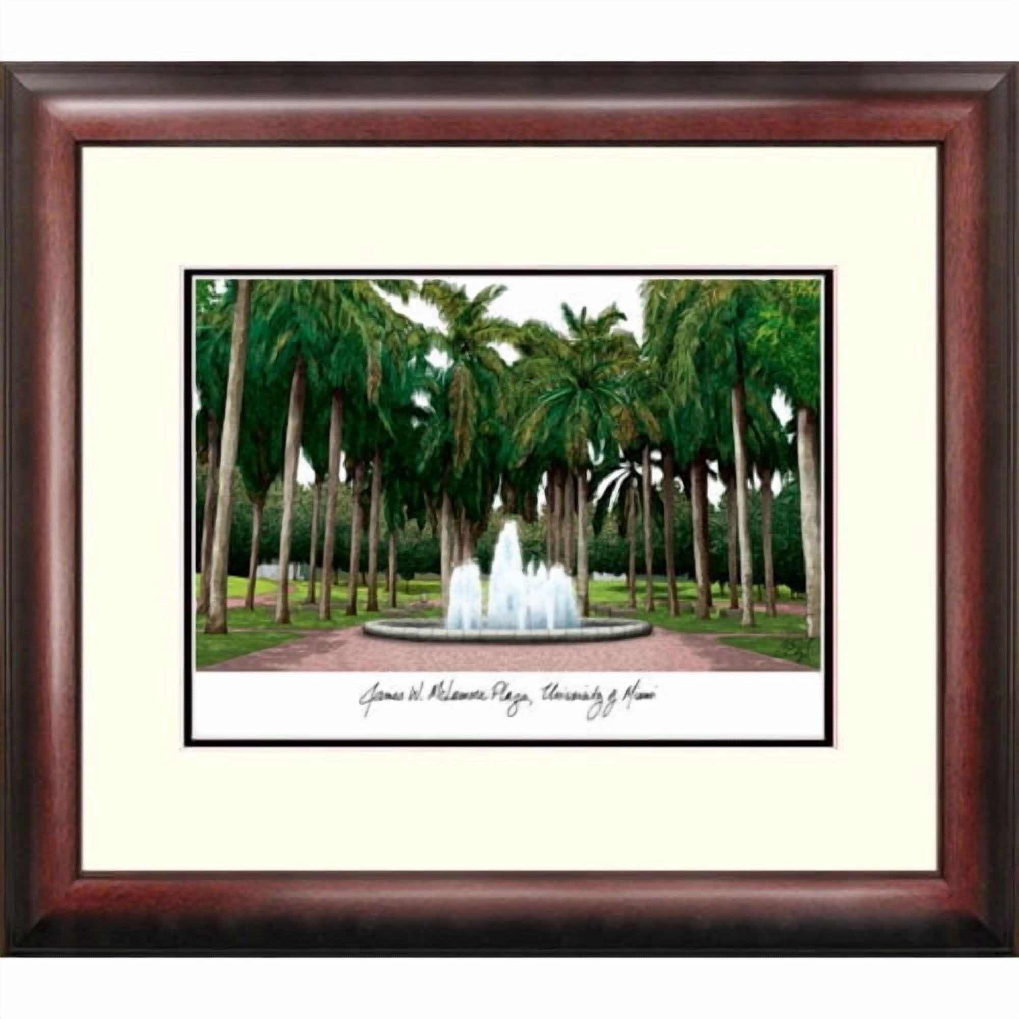 Campus Images NCAA Alumnus Lithograph Framed Photographic Print
