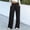 Black, variant on Women's High Waist Draped Wide Leg Pants, High Stretch Breathable Straight Leg Trousers for Daily Commute & Office Wear Brown S
