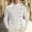 White, variant on ZGRBOU Men's Turtleneck Ribbed Knit Sweater Asymmetric Button Long Sleeve Jumper Fashion Solid Slim Pullover Tops