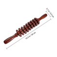 thumbnail image 5 of Accessories Anti Cellulite Massage Roller Tool Massager Wooden, 5 of 5