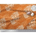 thumbnail image 3 of Soimoi Polyester Crepe Fabric Filigree Damask Print Sewing Fabric Yard 42 Inch Wide, 3 of 3