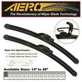 thumbnail image 2 of AERO Voyager Ford Escape 2004-2001 19"+19" Premium All-Season Beam Windshield Wiper Blades (Set of 2), 2 of 8