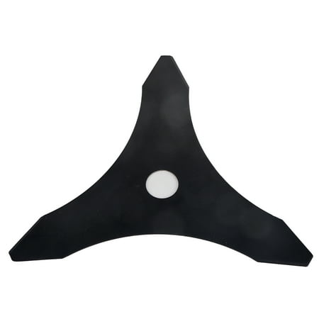 

Esptrs 3 Tooth Trimmer Blade Brush Cutter Blade 1pc 10 X 3T Brush Cutter Trimmer Blade 3 Tooth Replacement Black Color