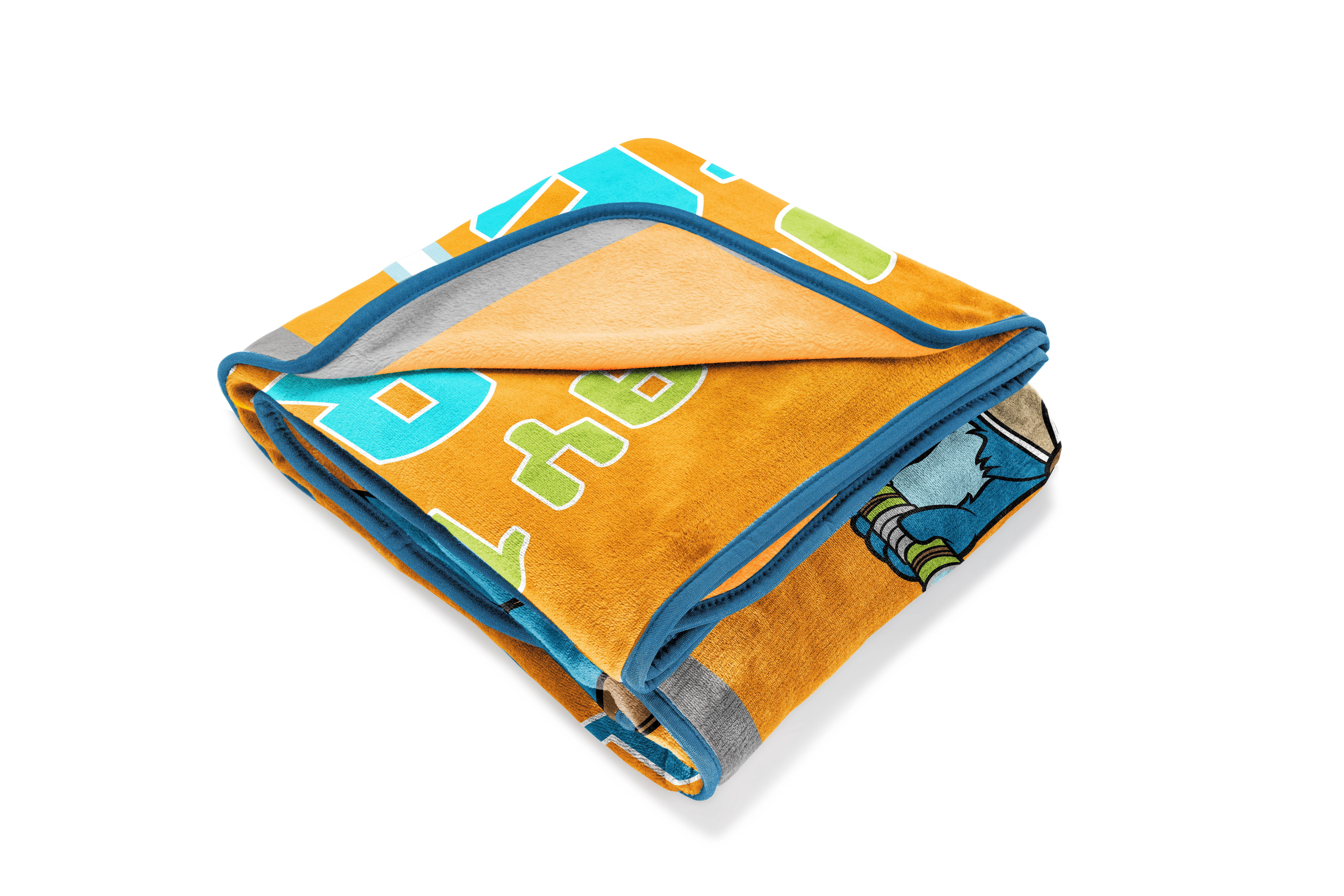 Young Jedi Adventures Kids Throw, 46 x 60, Microfiber, Yellow, Star Wars