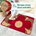 thumbnail image 3 of Vennocci F11 Polypropylene Entryway Rug Indoor Door Mat Non Slip Washable 24 x 16", 3 of 7