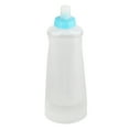 thumbnail image 2 of Soft Water Bottle, Foldable Sport Bottle Convenient Nozzle Design 1L Transparent  for Cycling for Climbing, 2 of 8