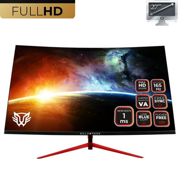 Monitor Gamer Curvo Balam Rush UltraEarth MTX27C de 27 , Resolución Balam Rush BR-932448