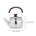thumbnail image 2 of Stainless Steel 1000ml Kettle Whistle Kettle Large Capacity Electric Kettle, 2 of 8