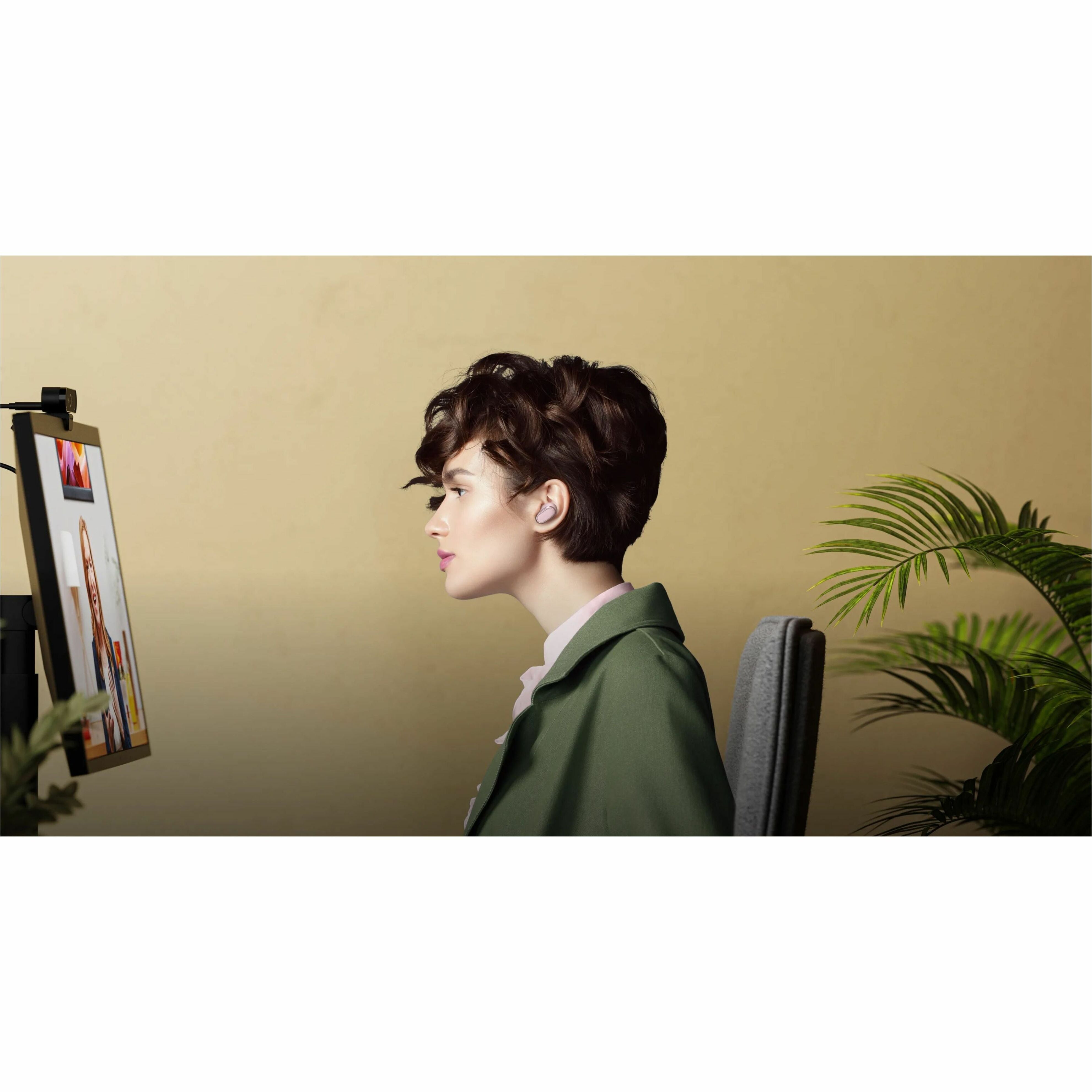 Logitech Zone True Wireless - Stereo - USB Type A - True Wireless - Bluetooth - 98.4 ft - 20 Hz - 20 kHz - Earbud - Binaural - In-ear - Noise Cancelling, Omni-directional, MEMS Technology Microphon...