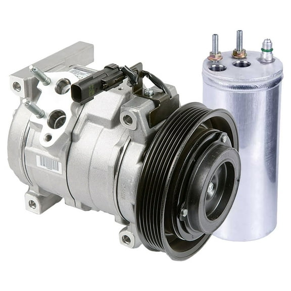 For Jeep Wrangler 2003 2004 2005 2006 OEM AC Compressor w/ A/C Drier - BuyAutoParts