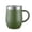 Army Green, variant on 12oz Insulated Coffee Mug with Handle Stainless Steel Insulated Coffee Mug Double Wall Vacuum Travel Mug Tumbler Cup with Sliding Lid Travel Coffee Cup Thermal Cup,Army Green