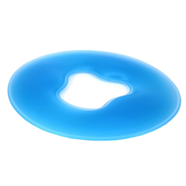 Cool Silicone Pillow - Almohada de para Cuna de para Salón , Azul, 31x27cm