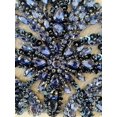 thumbnail image 4 of Aplicación de encaje con pedrería, cuentas y lentejuelas para coser, azul profundo, 4 of 4