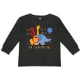 thumbnail image 3 of Inktastic Safari 3rd Birthday Boys or Girls Long Sleeve Toddler T-Shirt, 3 of 5