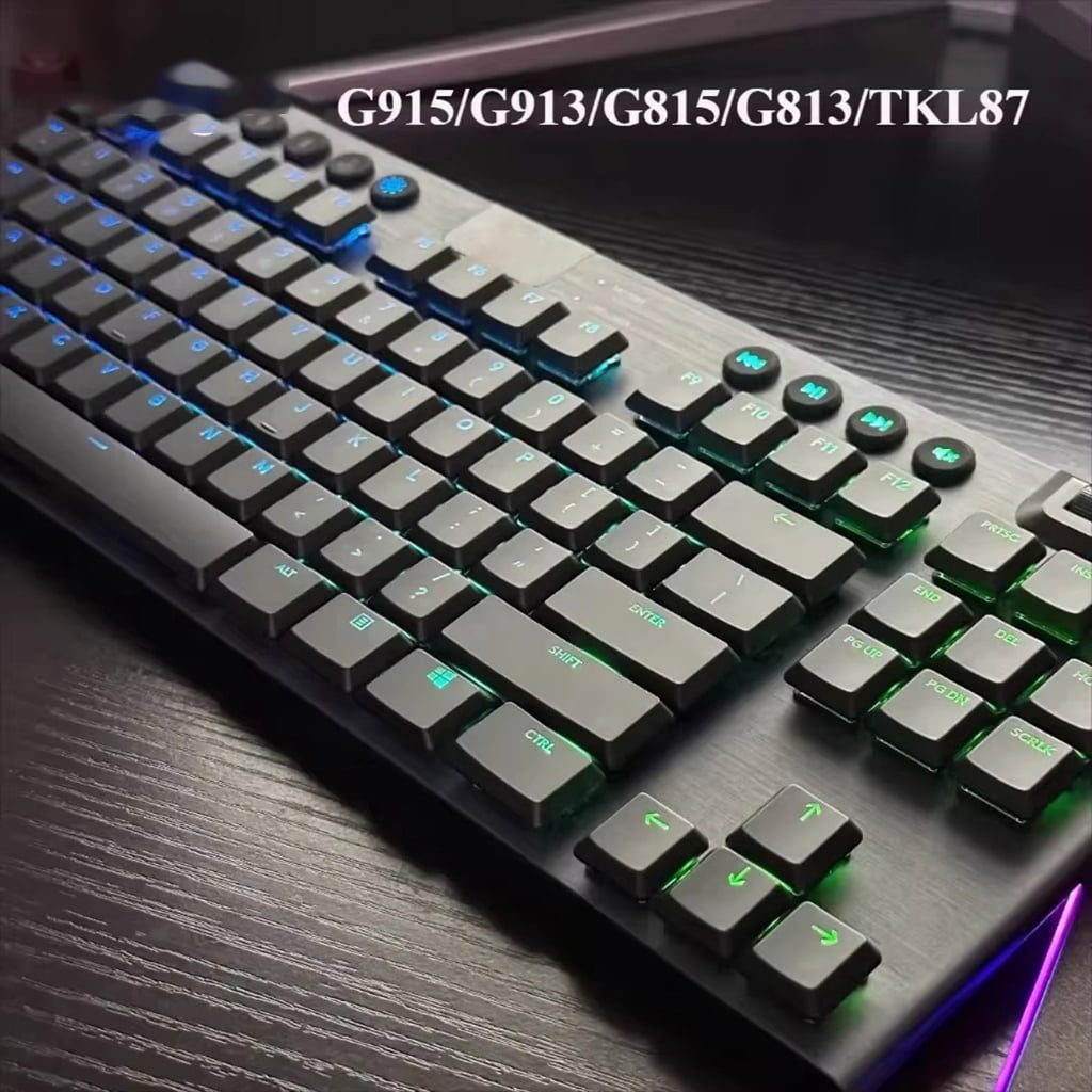 Replacement Keycaps AntiFade Easy Maintenance for G915/G913/G815/G813 Keyboards