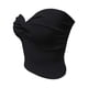 thumbnail image 4 of Top elegante sin tirantes de punto liso para mujer - Top corto con sujetador bandeau elástico para ocasiones informales o fiestas, 4 of 5