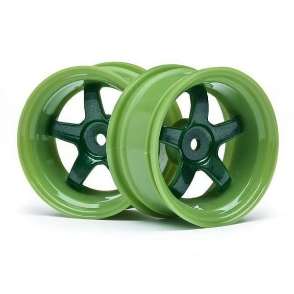 HPI Racing HPI111091 26 x 6 mm Work Meister S1 Wheel Offset, Green - 2 Piece