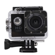 1080P Outdoor Sports Action Camera Water Resistant 140 Degree Wide Angle High Definition Action Camcorder for Underwater Snorkeling and Extreme Sports