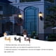 thumbnail image 3 of Kearding Luces de jardín Arena Exterior Escala LED Farola de metal Decoraciones de paisaje Juguetes en miniatura Lámparas colgantes para mini-casa Artesanía Oro (luz cálida) Kearding HA064123-04, 3 of 6