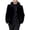 Black, variant on Coat for man Men's Short Hooded Jacket Winter Casual Outerwear Solid Color Warm Comfortable Coat
