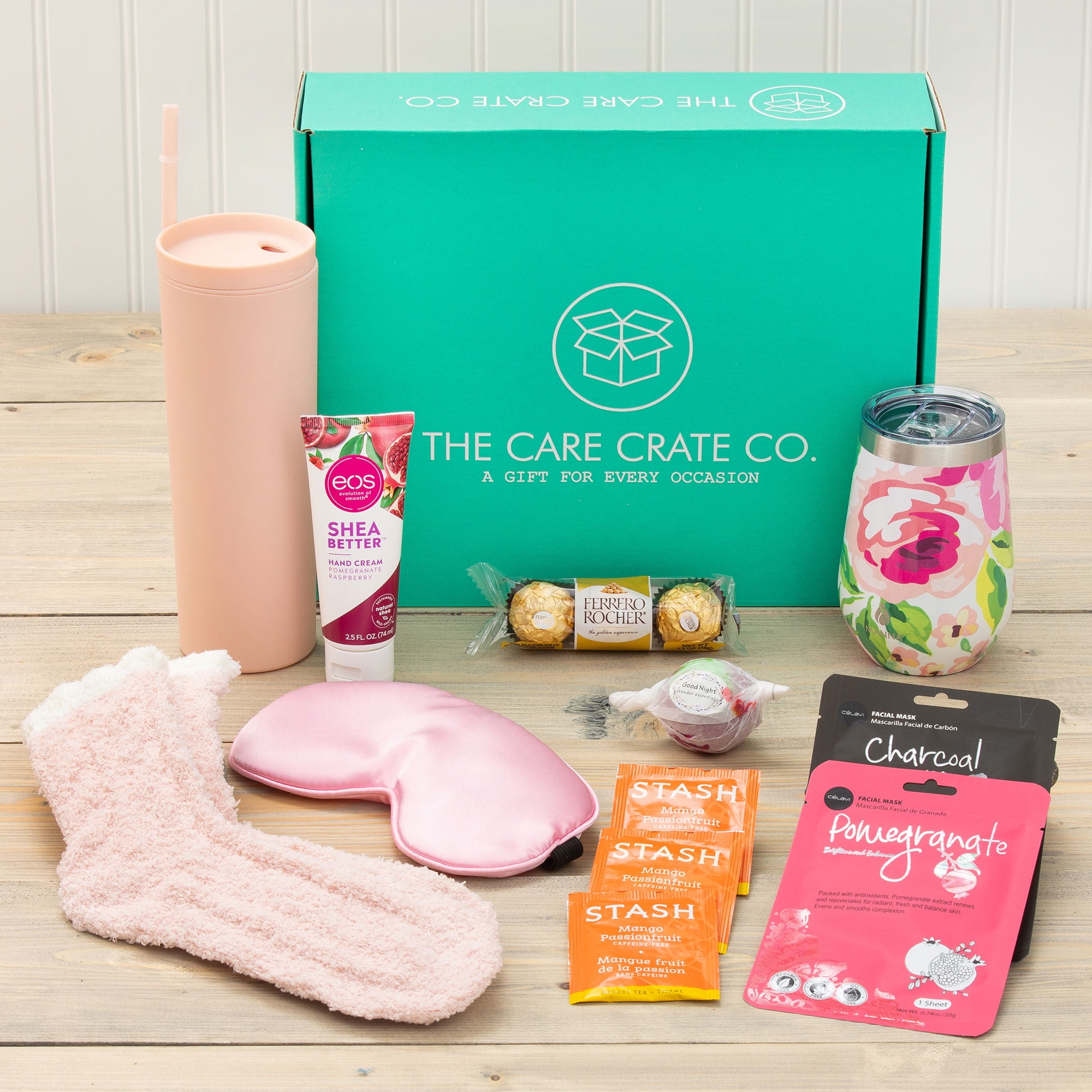 Women's Gift Set for Mom (Luxury Home Spa and Snack Kit for Mothers) Variety Assortment of 12