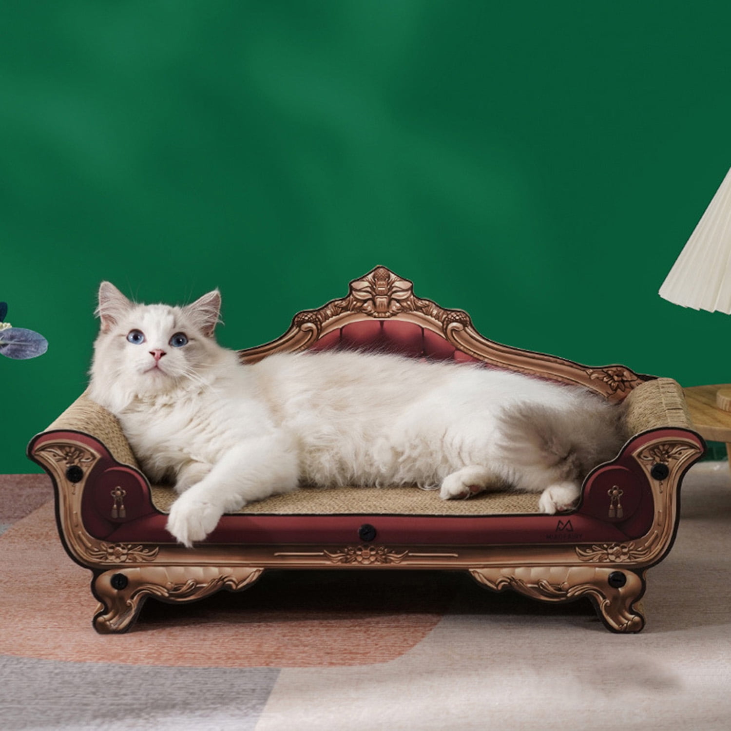 Classic Cats Scratching Board, 23 inch Cat Couch Sofa Scratch Pad for Indoor Cats