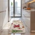 thumbnail image 4 of Beige Christmas Santa and Animal Pattern Kitchen Rug Mat,Kitchen Runner Rugs Non Skid Washable,Decorative Kitchen Floor Mats for Kitchen,Sink,Laundry,17"x47.2", 4 of 7