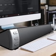 thumbnail image 3 of Mistaha Wireless Bluetooth Speaker 10W Soundbar Home Theater Deep Bass Sound Bar AUX IN TF, 3 of 8