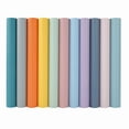 thumbnail image 2 of Xiao Hua Light Blue self-adhesive wallpaper 118.11 * 15.75 inches 1 roll - waterproof and oil resistant vinyl, ideal for upgrading kitchen countertop drawer lining DIY furniture, 2 of 4