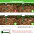 thumbnail image 4 of Paquete de 8 riego automático de plantas con pinchos, regaderas de cerámica, aspersor automático de plantas navideñas por goteo, sistema de riego, 4 of 5
