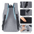 thumbnail image 3 of Mochila Porta Laptop LAB.G Unisex Gris con Puerto USB, 3 of 3