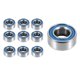 thumbnail image 1 of 10PCS MR105- 5X10X4mm Ball Bearing Steel Double-Shielded Miniature, 1 of 5