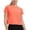 Orange, variant on Bibifish Women's Tees Solid Cropped Backless Knotted T Shirts Breathable Stretchy Slim Tshirts For Yoga Fitness Tennis Running