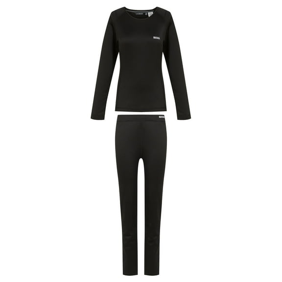 Regatta Womens Plain Thermal Base Layer Set
