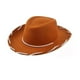 thumbnail image 1 of CAIROYAR Sombrero de sheriff del oeste, estilo años 50, para adultos, estilo ranchero, sombreros de vaquera y vaquero, 1 of 7