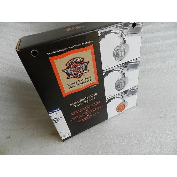 NOS NEW OEM HARLEY INTERNATIONAL BULLET TURN SIGNAL KIT 69474-07