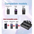 thumbnail image 2 of Estación de carga BAOFENG UV-5R de seis vías para walkie talkies, 2 of 8
