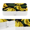 thumbnail image 4 of Banana PU Leather Jewelry Organizer Box Necklace Holder with Removable Compartment - Portable, 4 of 6