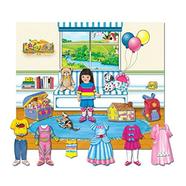 Little Folk Visuals Felt Fun Pretty Pals Precut Flannel/Felt Board