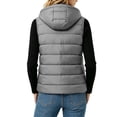 thumbnail image 5 of Elvqul Vest Hooded Zip Up Casual, 5 of 6