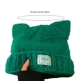 thumbnail image 5 of Yokua Winter Snow Hat Animal Ears Crochet Hat for Women Girl Skiing Snowboarding, 5 of 19
