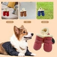 thumbnail image 4 of Sarkoyar 4Pcs Pet Shoes Solid Color Prevent Coldness Soft Sole Fashion Pet Dogs Sneakers Pet Product, 4 of 10