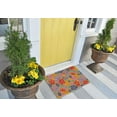 thumbnail image 2 of Pastel Bloom Floral Doormat, 2 of 2