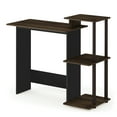 thumbnail image 1 of Furinno Efficient Home Laptop Notebook Computer Desk, Columbia Walnut/Brown, 11192CWN/BR, 1 of 3