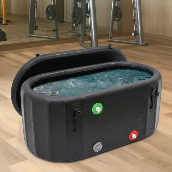 TFCFL Ice Bath Cold Therapy Plunge Inflatable Ice Bath Tub for Sports Recovery Therapy