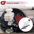 thumbnail image 7 of Unique Bargains Brake Master Cylinder With Reservoir No.4720152330 for Toyota Yaris 2007-2011 Hydraulic Master Cylinder Silver Tone,White Aluminum Alloy,Plastic 1 Pc, 7 of 7