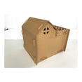 thumbnail image 4 of JTAOT Cardboard Cat House Cat Houses & Condos W22 x D18 x H21, 4 of 4