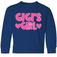 thumbnail image 3 of Inktastic Gigi's Girl Granddaughter Gift Long Sleeve Youth T-Shirt, 3 of 5