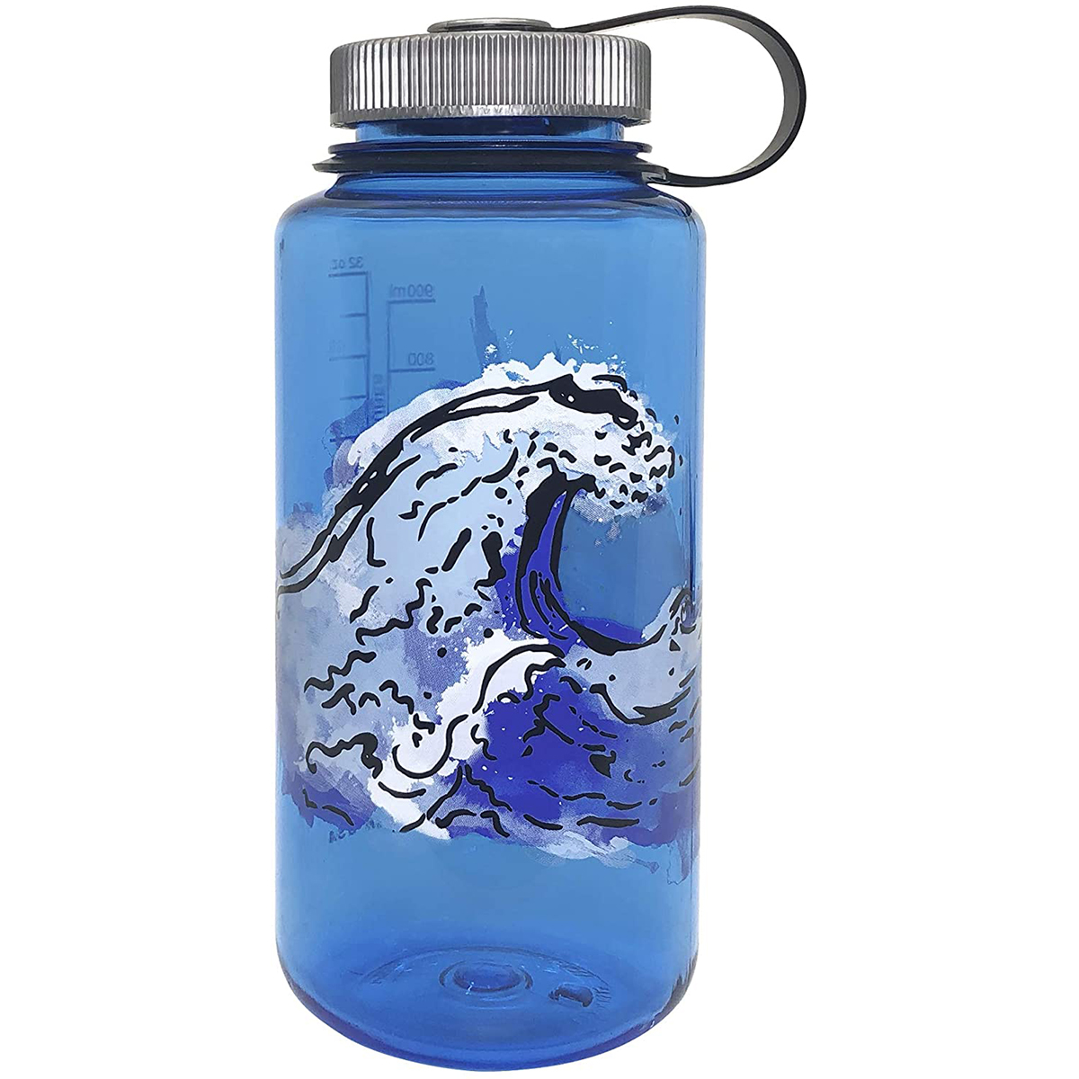 32oz Good Alive Nalgene Water Bottle - Blue – SGFCO